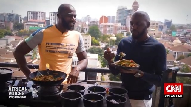 So many Black men suffer in silence. I'm so proud of "The Roaming Chef" Dennis dennis ombachi OLY for opening up about bipolar disorder, mental health and how cooking helped him heal