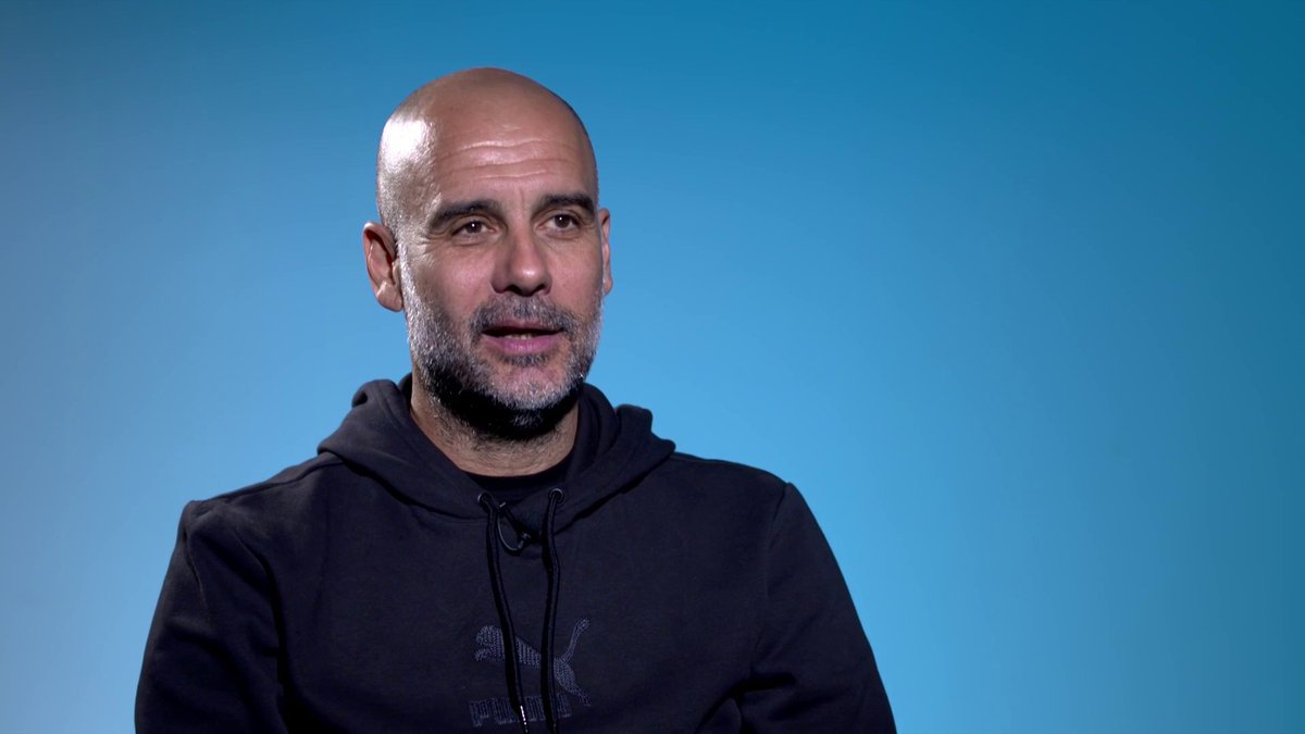 🗣️ "It was once in the lifetime in the UK, one team, it was United, the way they won against Bayern Munich in Camp Nou. I was there as a little boy." Pep Guardiola is not thinking about achieving a treble until he has two of the three secured 🏆