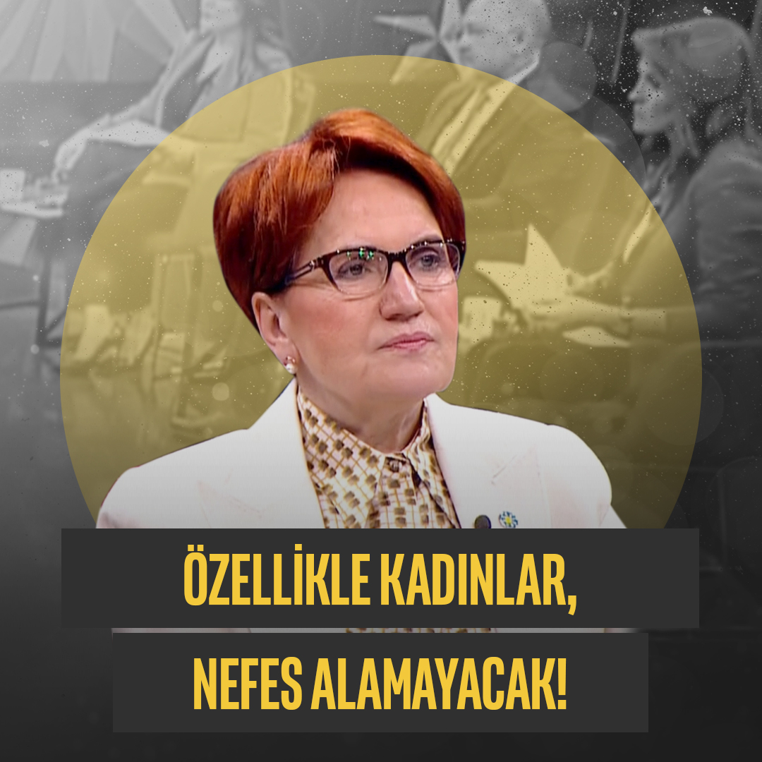 Bu ucube sistem öyle bir sistem ki; 3-5 oy için sayın Erdoğan ve arkadaşlarını; ''Kadınları sahiplendirelim'' diyen Hüdapar'la anlaşmak zorunda bıraktı... Bizler, kadınlar nefes alsın diye bu sistemi değiştirmek zorundayız.