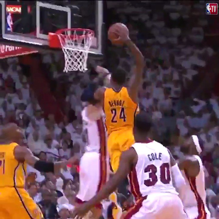 10 years ago today, PG threw down this VICIOUS poster on Birdman ๐ฑ๐จ (via NBA TV)