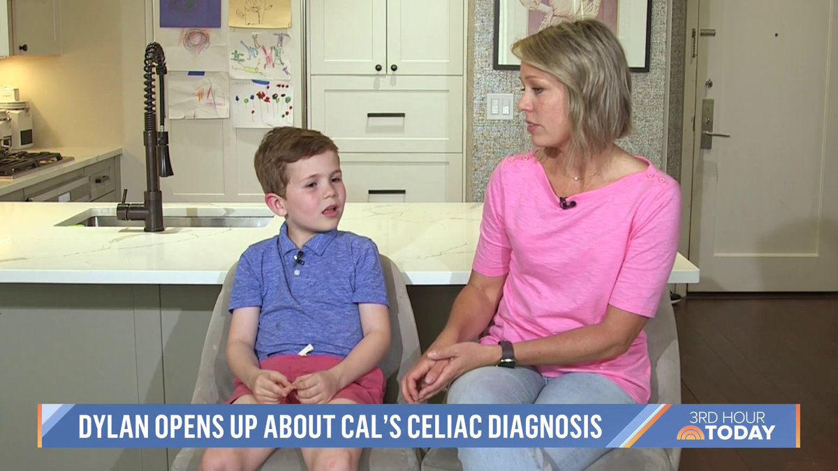 .Dylan Dreyer’s son Cal loves food, but his family recently learned that what he was eating was hurting him. After Cal's celiac disease diagnosis, he is feeling much better with adjustments to his diet, and Dylan takes us on her family’s journey to making her son feel better.