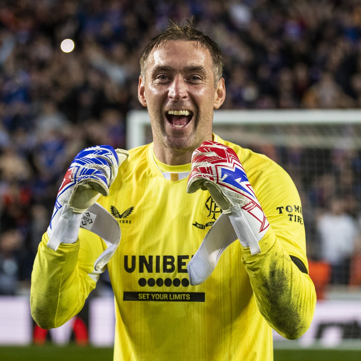 💙 A #RangersFC legend, Allan McGregor. Please stay in your seats at Full-Time tonight at Ibrox as we pay tribute to our departing players.