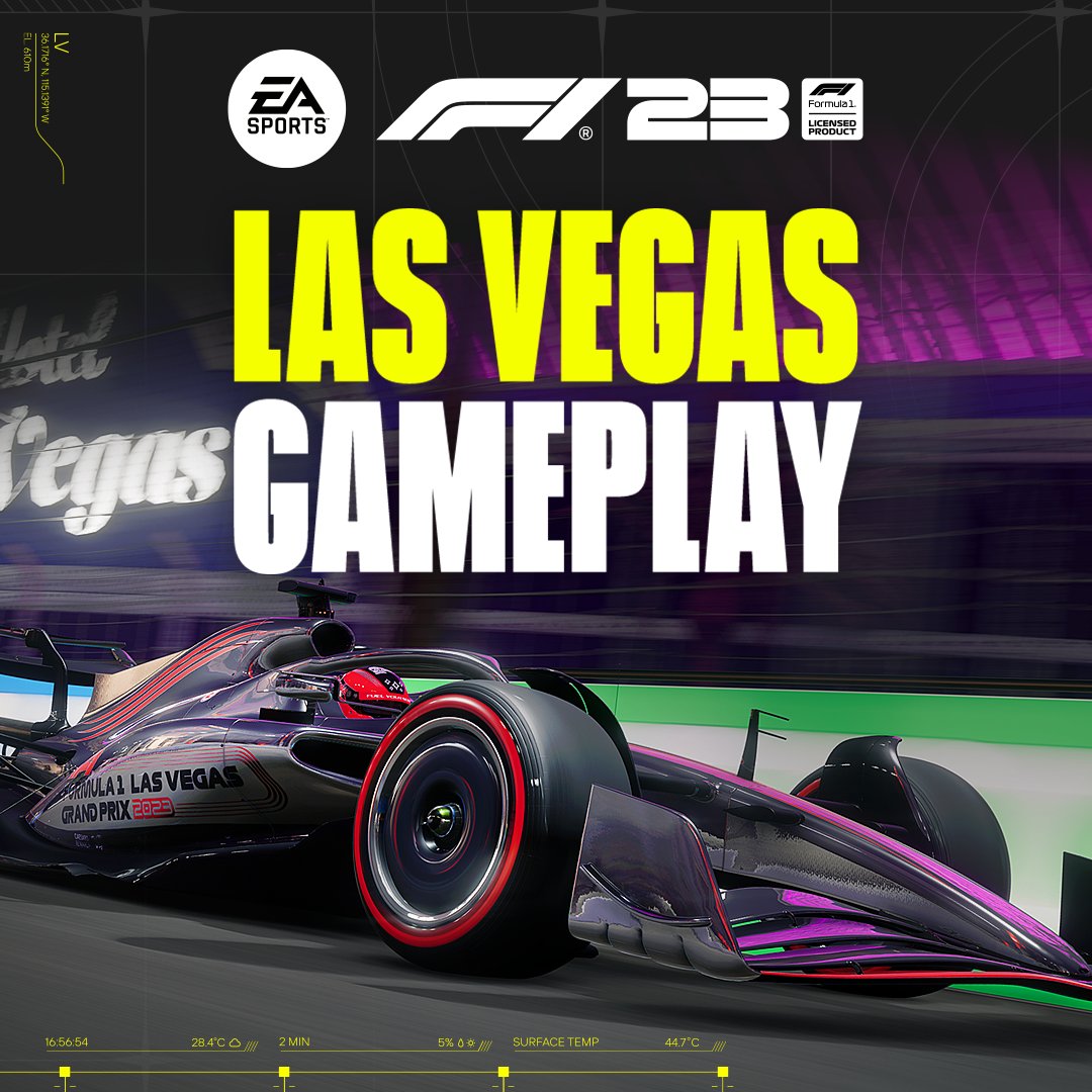 It’s our FIRST LOOK at the Las Vegas Strip Circuit! 🤩 Ride onboard for a lap courtesy of F123 😮‍💨 #F1 #LasVegasGP