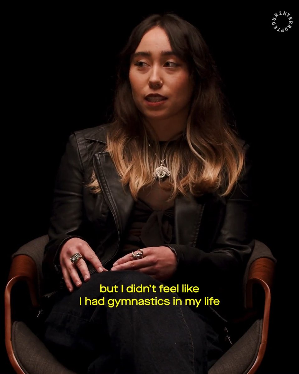 Bruises and chips can add up. Train your soul ❣️ Check out Katelyn Ohashi's full conversation with Ricky Williams and Dr. Mondo on Uninterrupted's YouTube: