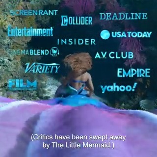 Experience the movie critics are calling "a show-stopper." Disney's #TheLittleMermaid is in theaters this Friday!