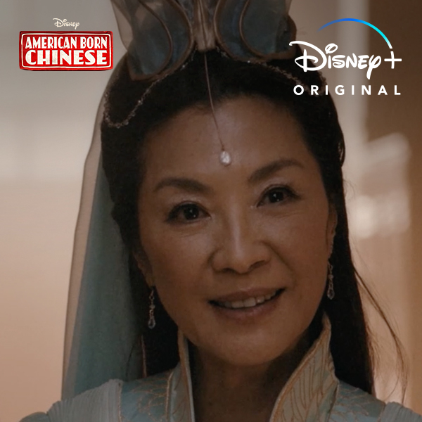 Guanyin has arrived. ✨ #AmericanBornChinese is now streaming, only on #DisneyPlus!