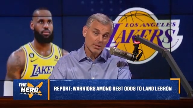 LeBron James to the Warriors isn't as crazy as it sounds: "Wiggins, Kuminga and Jordan Poole. It works." — Colin Cowherd