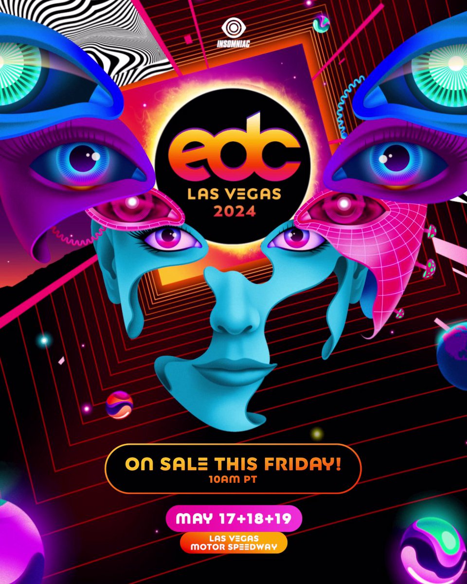 Less than 365 days until we return HOME!🫶🌈 Future Owl Passes are on sale THIS Friday, 5/26 at 10am PT. → Tag a friend who has to join you at #EDCLV2024! ⚡️