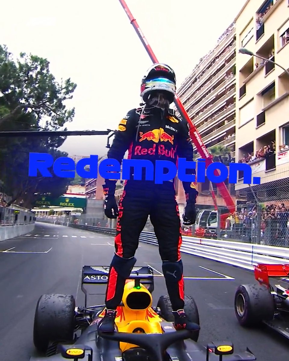 One of the great Monaco moments 🤩 After disappointment in 2016, Daniel Ricciardo roared to victory with a sensational drive two years later 🍯🦡 #F1 #MonacoGP Daniel Ricciardo