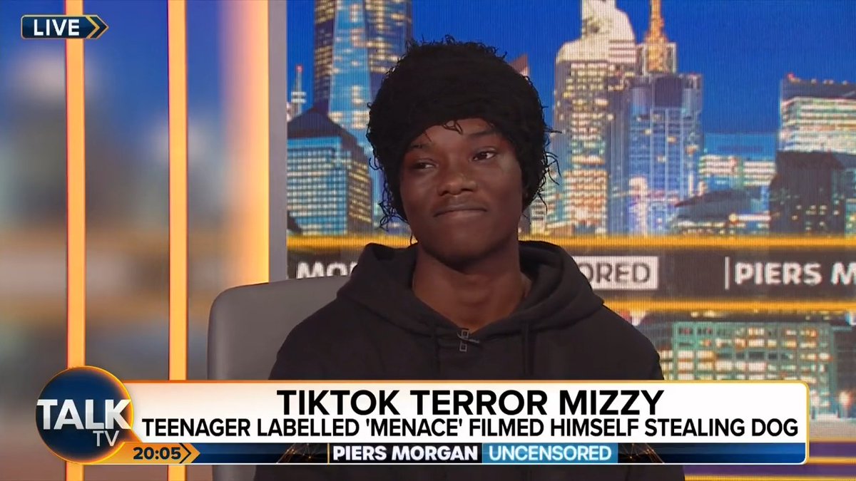 "Why cause so much alarm and distress to so many people? You get your kicks out of doing that?" Piers Morgan confronts TikTok prankster 'Mizzy' who was fined today for posting videos of himself terrorising innocent bystanders. Piers Morgan | Talk | #PMU
