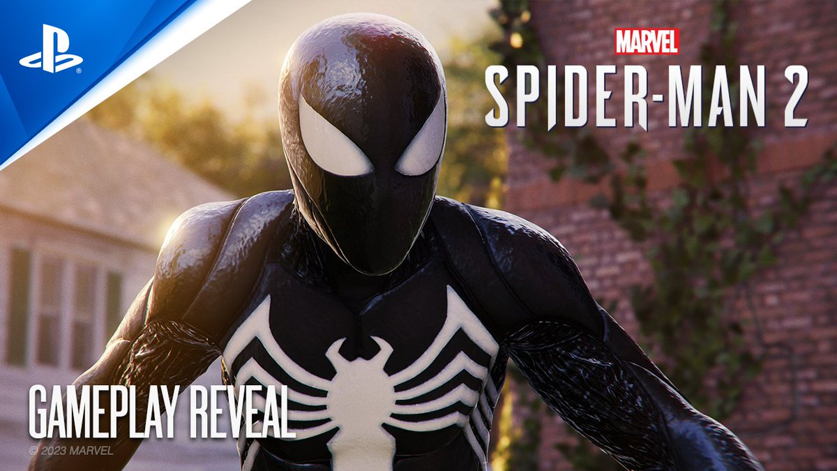 The Great Hunt Begins. We're thrilled to reveal the first-ever gameplay of Marvel's Spider-Man 2, coming fall 2023 on PlayStation 5! Watch the extended reveal on YouTube: #BeGreaterTogether #SpiderMan2PS5