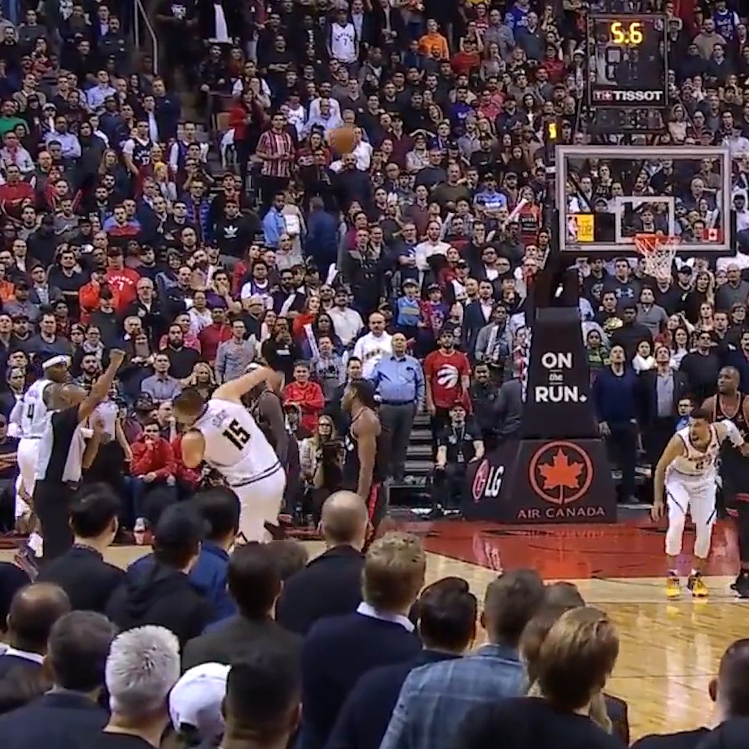 Jokic has always had these types of shots in his bag 🎒