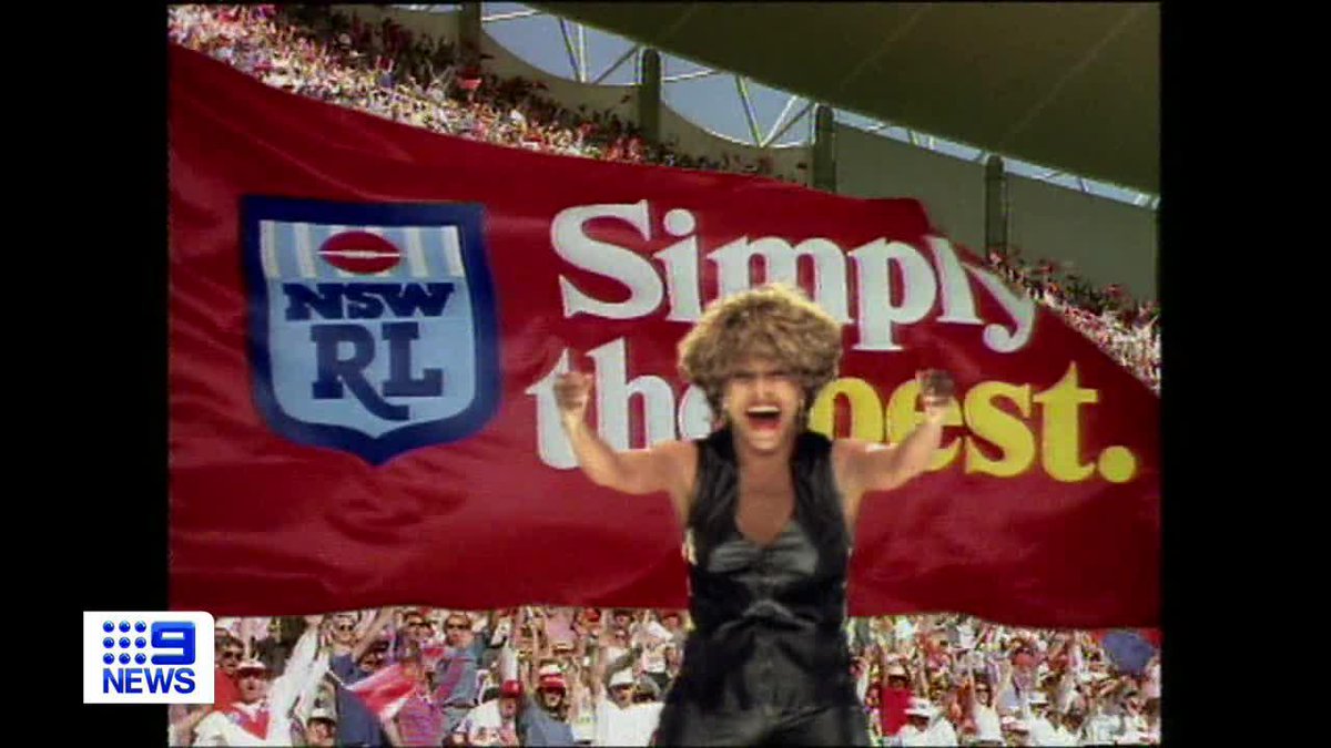 Rugby League was largely a man's game, until the Queen of Rock 'n' Roll gave it a soundtrack and a new audience. The league community is tonight remembering Tina Turner's role in one of the greatest sports marketing campaigns in Australian history. Damian Ryan #9News