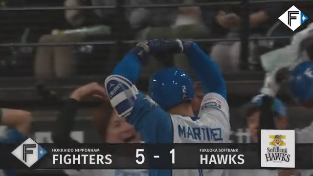 グワチョ‼2⃣ランHR🔥 #マルティネス #lovefighters #新時代