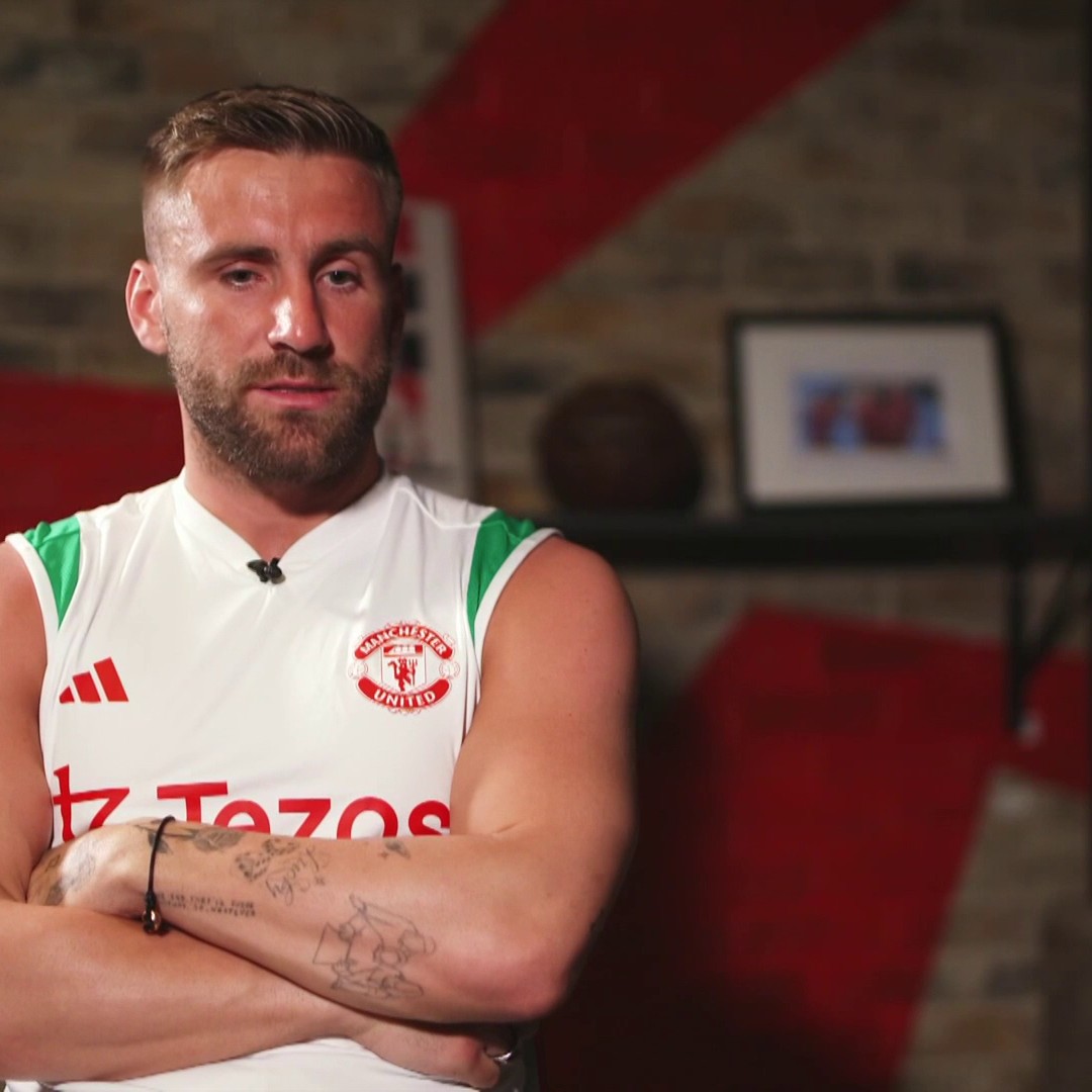 "I think our aim at the beginning of next season has to be winning the Premier League and the Champions League" 🏆🏆 Luke Shaw has his eyes on the prize with Manchester United for next season ⏩