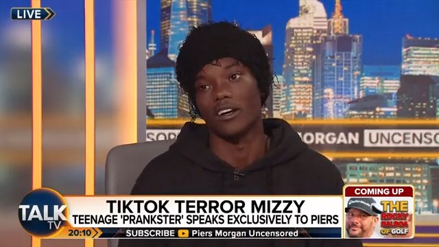"Hate brings money, hate brings likes, hate brings views." Disgraced TikTok prankster Mizzy tells Piers Morgan why he's shown little remorse for terrorising people for social media clout. Piers Morgan | Talk | #Mizzy | #PMU