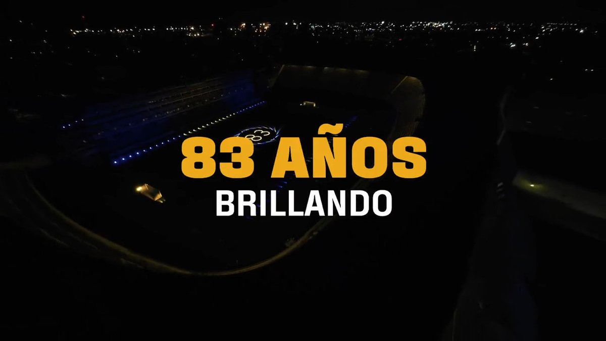 ¡83 años brillando! 🤩🏟️ El Templo del fútbol mundial está más lindo que nunca. ¡Feliz aniversario, Bombonera! 💙💛💙