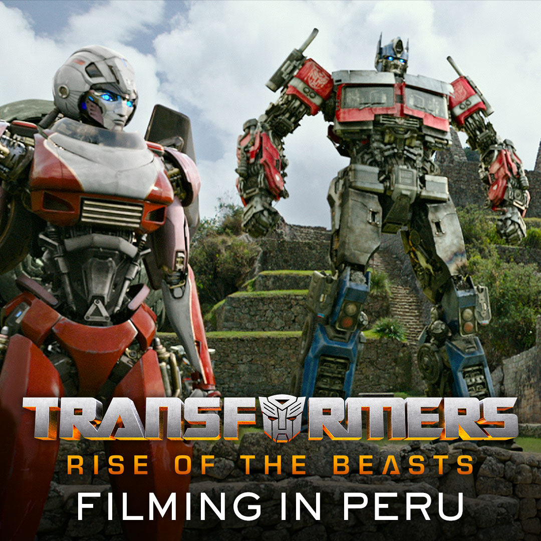 Making history on Machu Picchu. Experience the magic of peru in #Transformers: #RiseOfTheBeasts, only in theatres June 9.