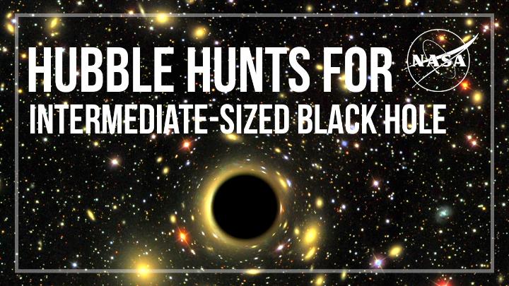 Almost all known black holes come in two sizes: small and gigantic. Data suggests intermediate-sized ones exist, but they're rare. Astronomers using Hubble have found evidence of one in a star cluster about 6,000 light-years away: