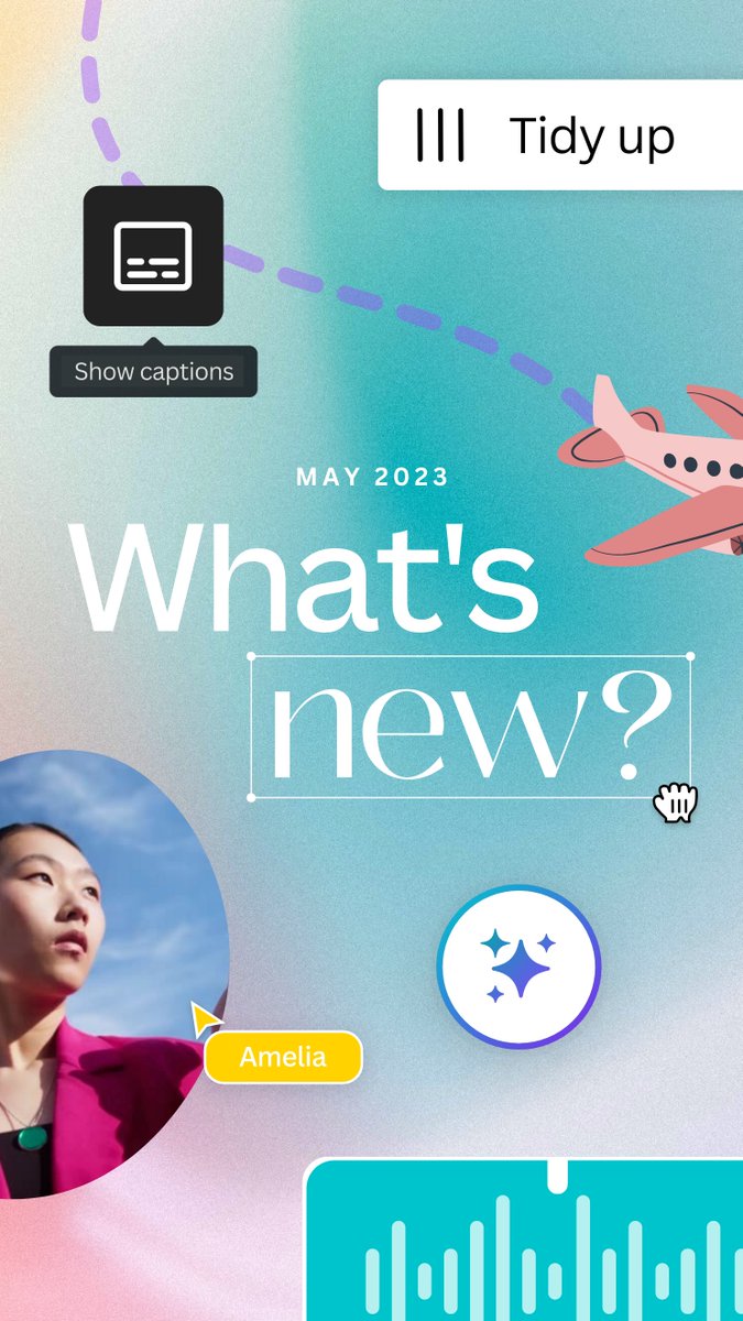 Here’s a quick look at #WhatsNew in Canva this month! #Canva #CanvaAssistant #Animation