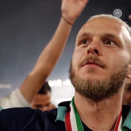 L'amore di Fabrizio Dimarco per l'Inter? Non è misurabile 🖤💙 #ForzaInter #FiorentinaInter #CoppaItaliaFrecciarossa