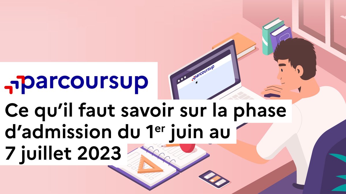 🗓️ La phase d'admission #Parcoursup commence le 1er juin ! On vous explique tout ce qu'il faut savoir en vidéo 👍