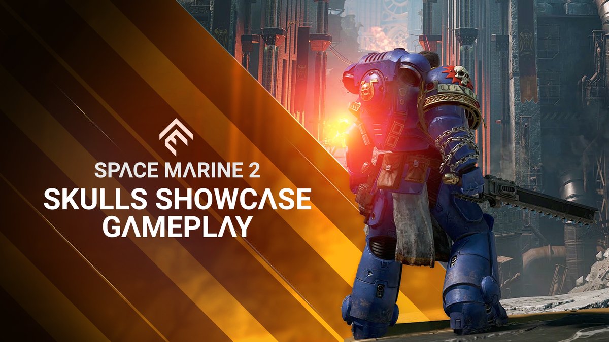 Lieutenant Titus? Check. Tyranids? Check. Explosive action? Double checked. Get exclusive new glimpses of #SpaceMarine2's gameplay in today’s video, specially crafted for Warhammer Skulls event! #WarhammerSkulls