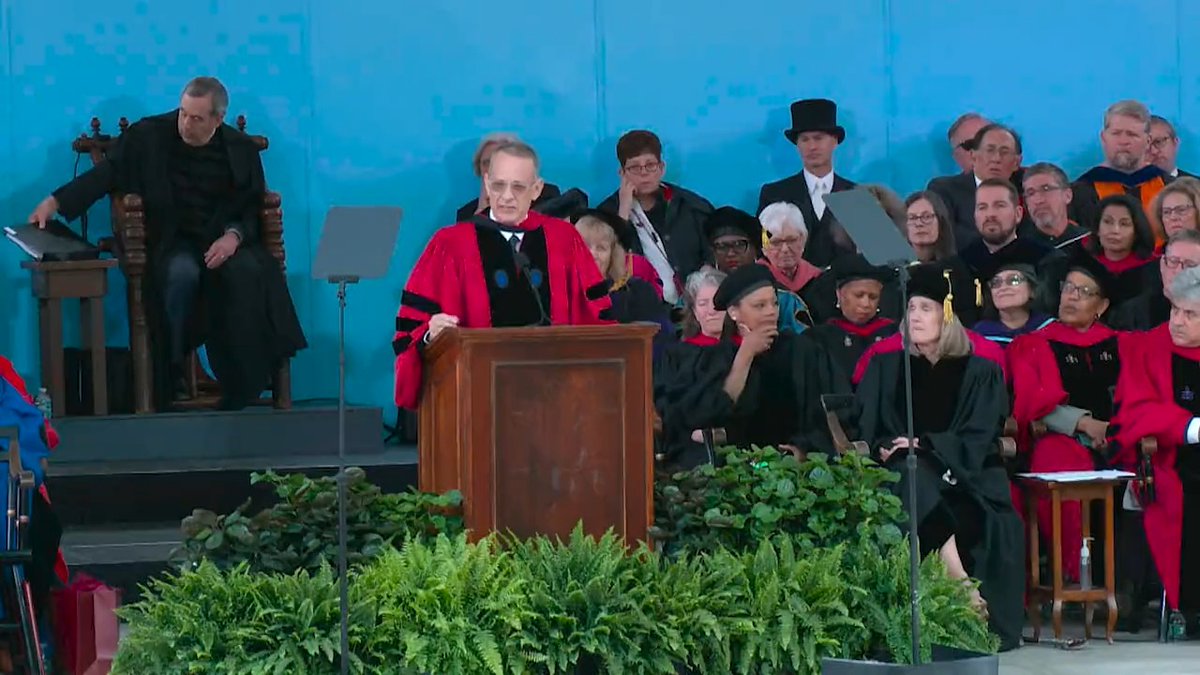 #Harvard23 Commencement Speaker Tom Hanks 🎓
