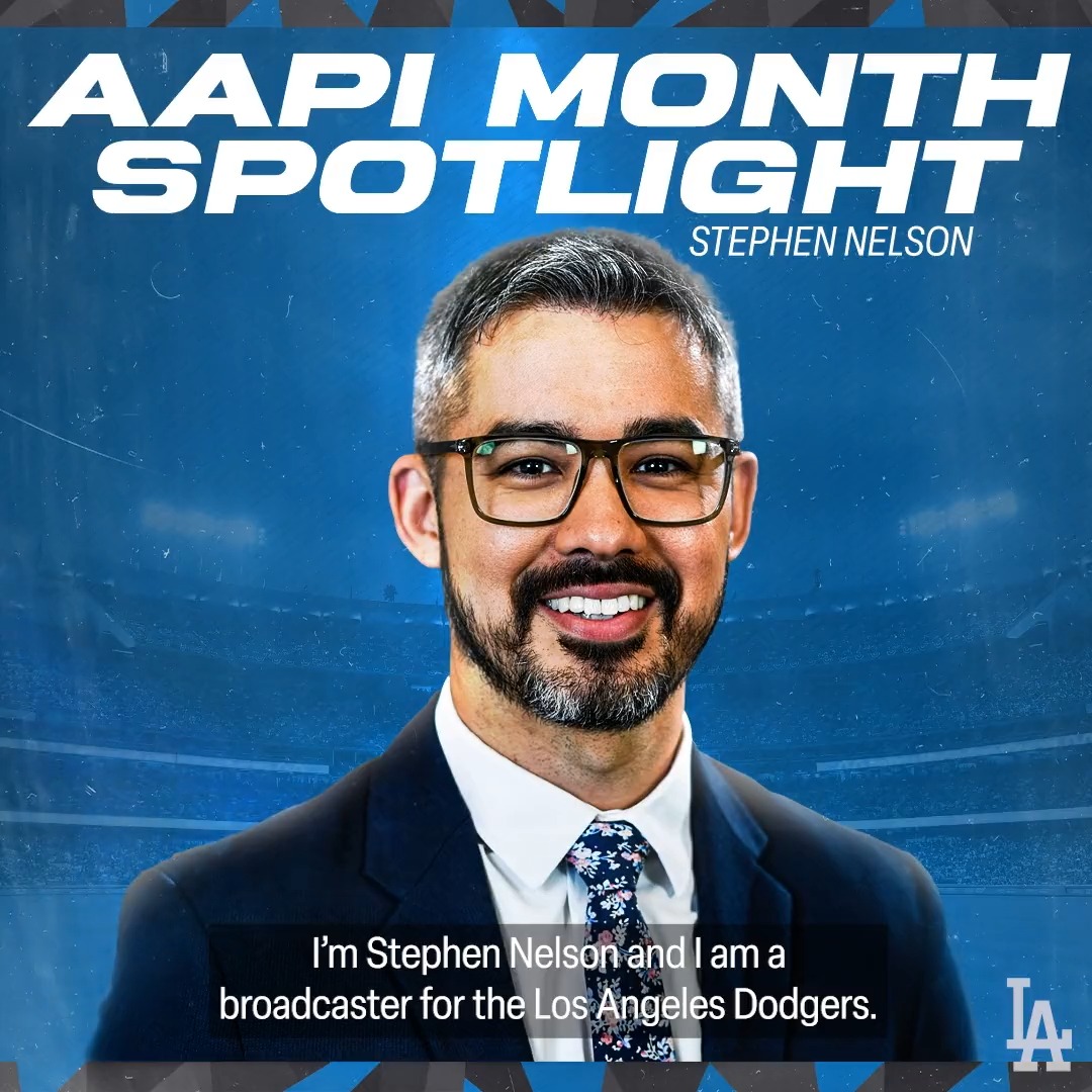 "If I'm the last one, then I haven't done my job well." Stephen Nelson on what it means to be Japanese American and the importance of representing a community as MLB's only Asian American play-by-play announcer. #AAPIHeritageMonth