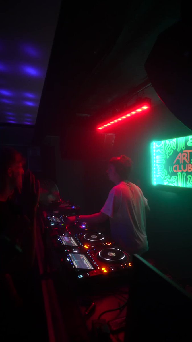 The boy Wodda in action at Art Club in the Loft at Mint Warehouse Leeds 👻🎨