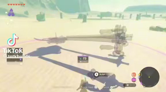 Le mec a créé le Pod Racer de Star Wars dans le désert Gerudo. 🤌 #Zelda #ZeldaTOTK #ZeldaTearsOfKingdom