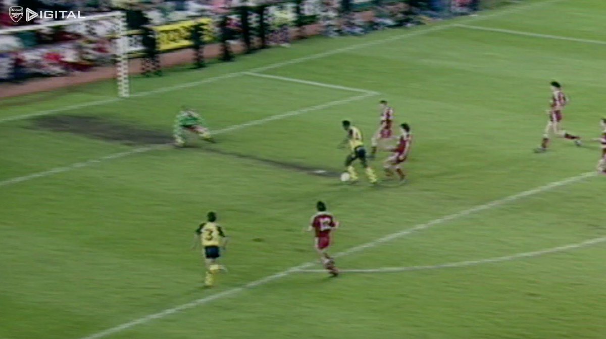34 years ago today: Agony and ecstasy at Anfield. Voiced by the brilliant Brian Moore. “THOMAS CHARGING THROUGH THE MIDFIELD. THOMAS… IT’S UP FOR GRABS NOW!”