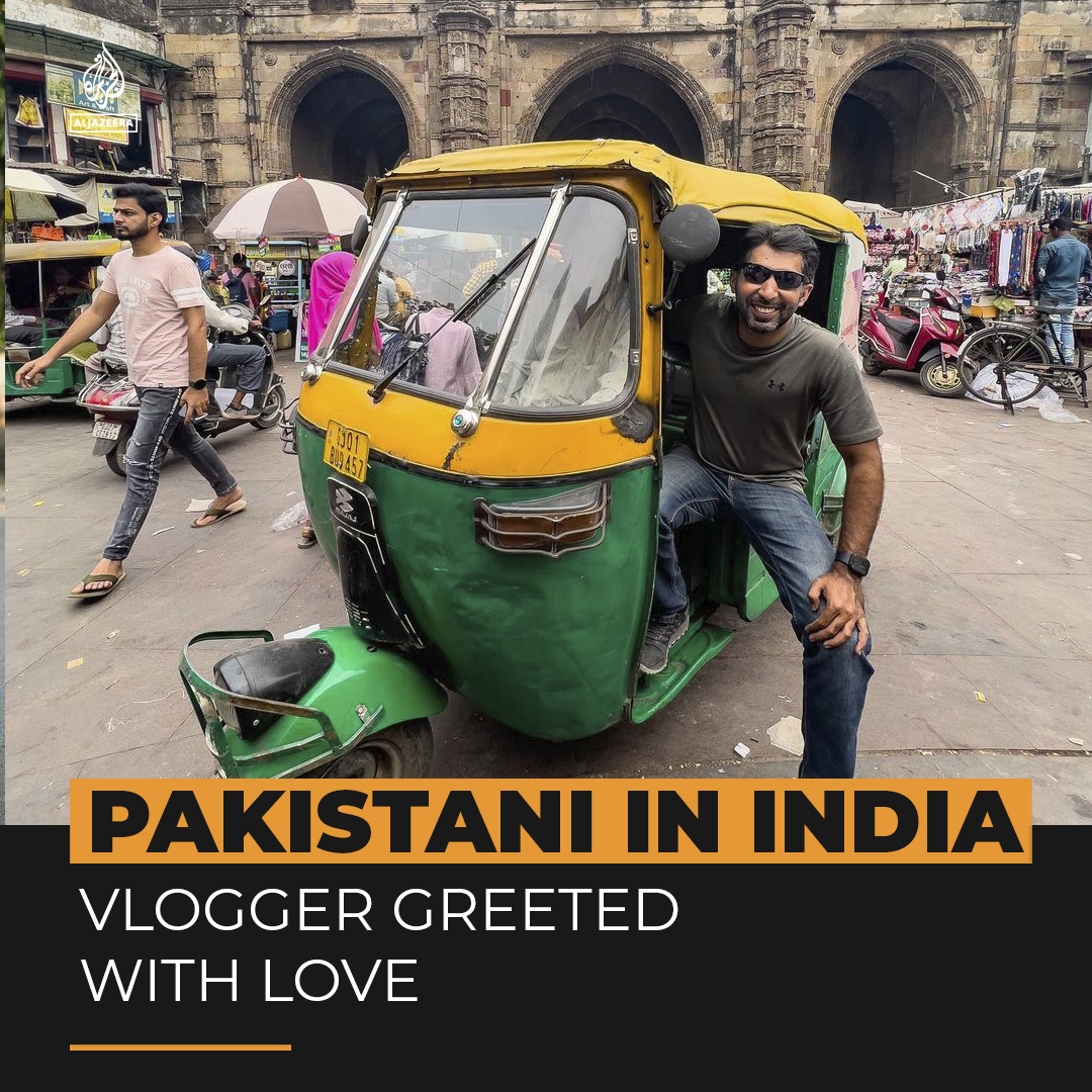 Pakistani vlogger Abrar Hassan took a motorbike trip around India and found that despite the hostile relationship between the two countries, he was greeted with immense warmth 🏍️