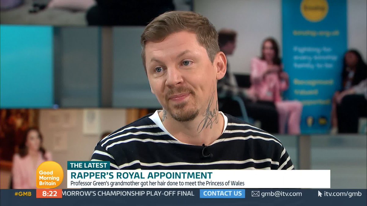 'I was really fortunate to have all the love and support that I did as are all the kids growing up in kinship care.' Professor Green tells Charlotte Hawkins and Ben about how much love he felt growing up in kinship care with his Nanny Pat. ♥️