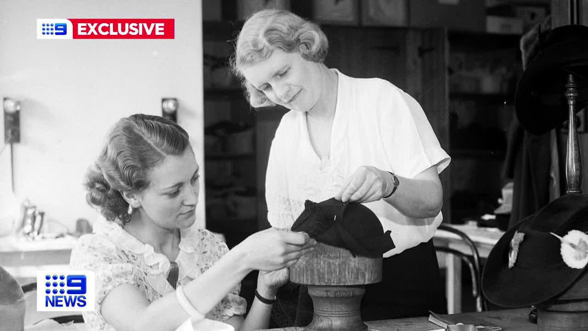 #EXCLUSIVE: The Surry Hills building, gutted by fire, stood for more than a century, and was a textiles factory and family hat business in its heyday. Its current and former owners are now hoping to preserve as much of its history, as possible. Sophie Upcroft #9News