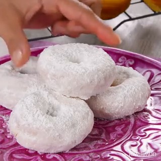 ¿Antojo de unas donitas? Prueba esta deliciosa receta casera, ¡es muy fácil de preparar! Receta 👉