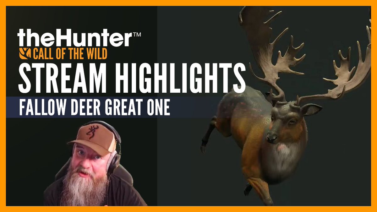 Yes, you've heard that right! Fallow Deer Great One is coming 🦌 Check out our recap video to get a proper look at this majestic beast! And don't forget to tune in next Tuesday 6pm CEST / 9am PT on YouTube and Twitch for another exciting The Hunting Lodge stream ✨
