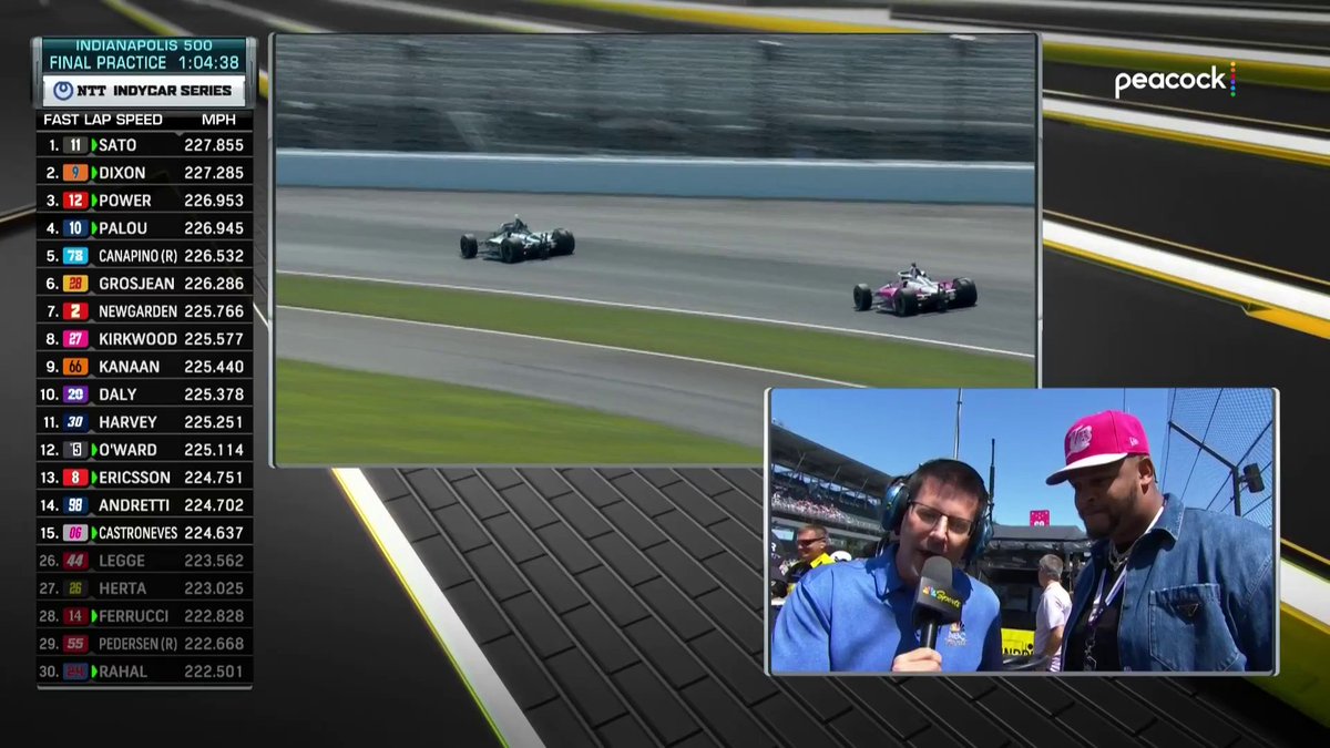 Buffalo Bills' LT Dion Dawkins is a HUGE fan of NTT INDYCAR SERIES and wasn't going to miss the Indy 500! #Indy500 🤝 Sunday Night Football on NBC
