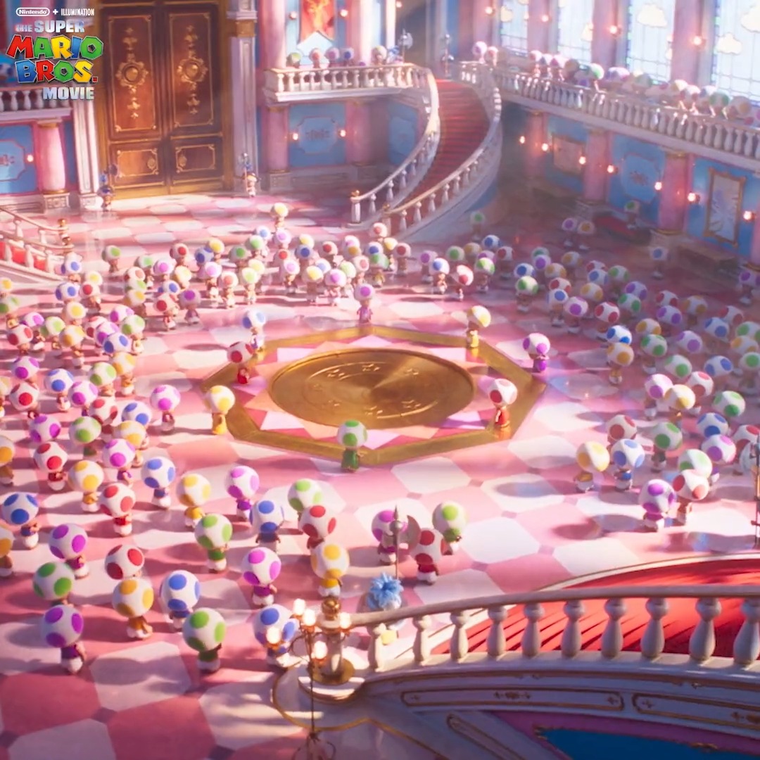 Gather ‘round to watch #SuperMarioMovie at home NOW!