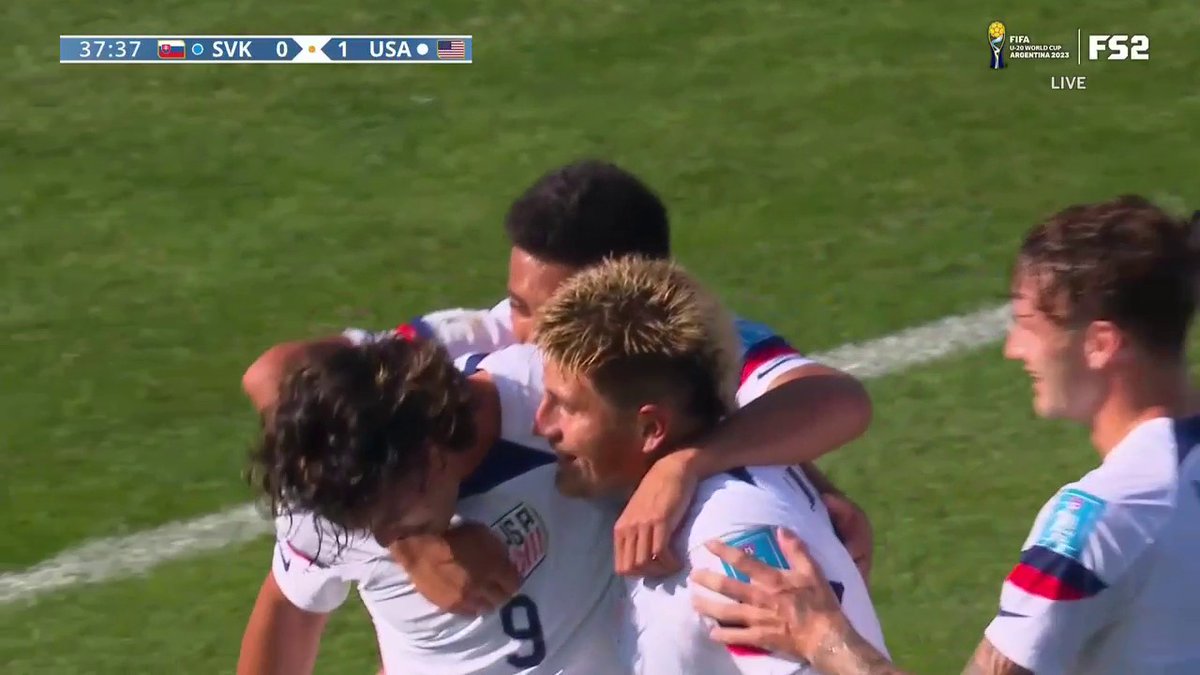 🇸🇰 0-1 🇺🇸 That man Cade Cowell said “fine I’ll do it myself” 💥
