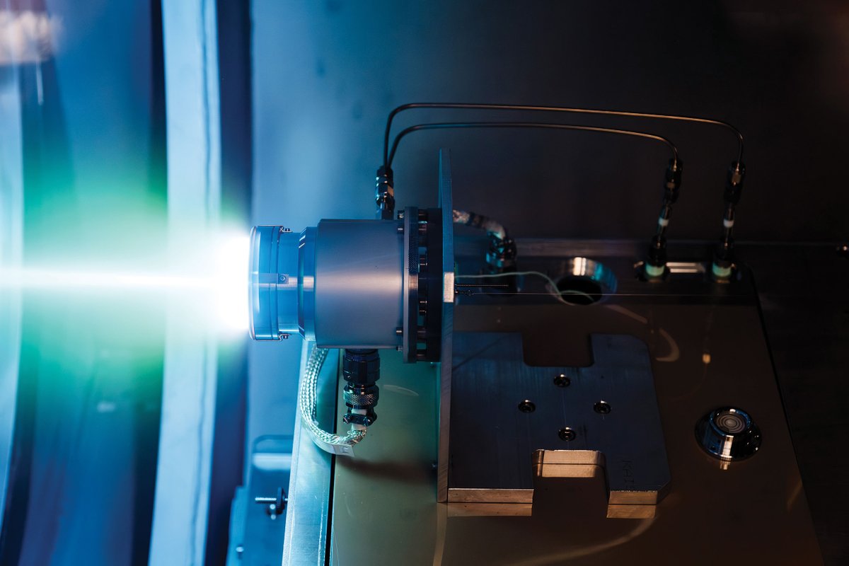 Astra Spacecraft Engine™ thrusters firing in our new 3-station vacuum chamber. Learn more about the Astra Spacecraft Engine™ at #AdAstra