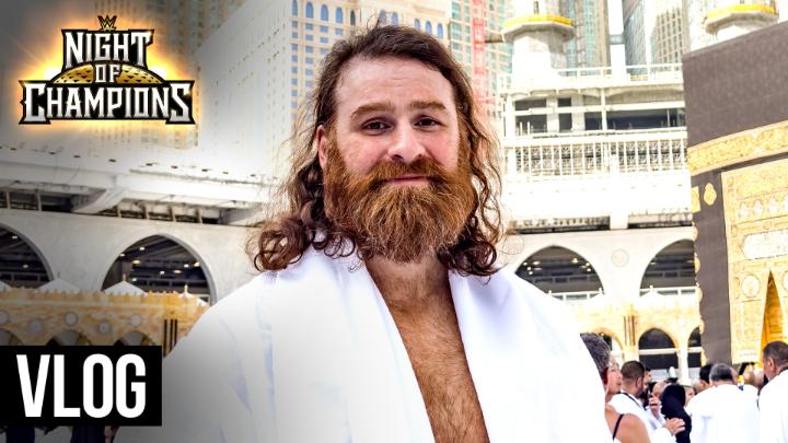 An emotional Sami Zayn recounts his life-changing visit to Masjid al-Haram, the Great Mosque of Mecca, in Saudi Arabia. #WWENOC