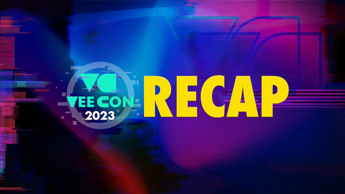 3-days, 200+ speakers, and endless memories later, VeeCon 2023 is a wrap. #SeeYouAtVeeCon 2024!