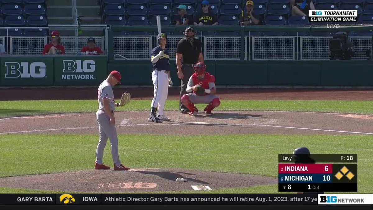 BASES CLEARED!! Cody Jefferis with the three-run double! #GoBlue