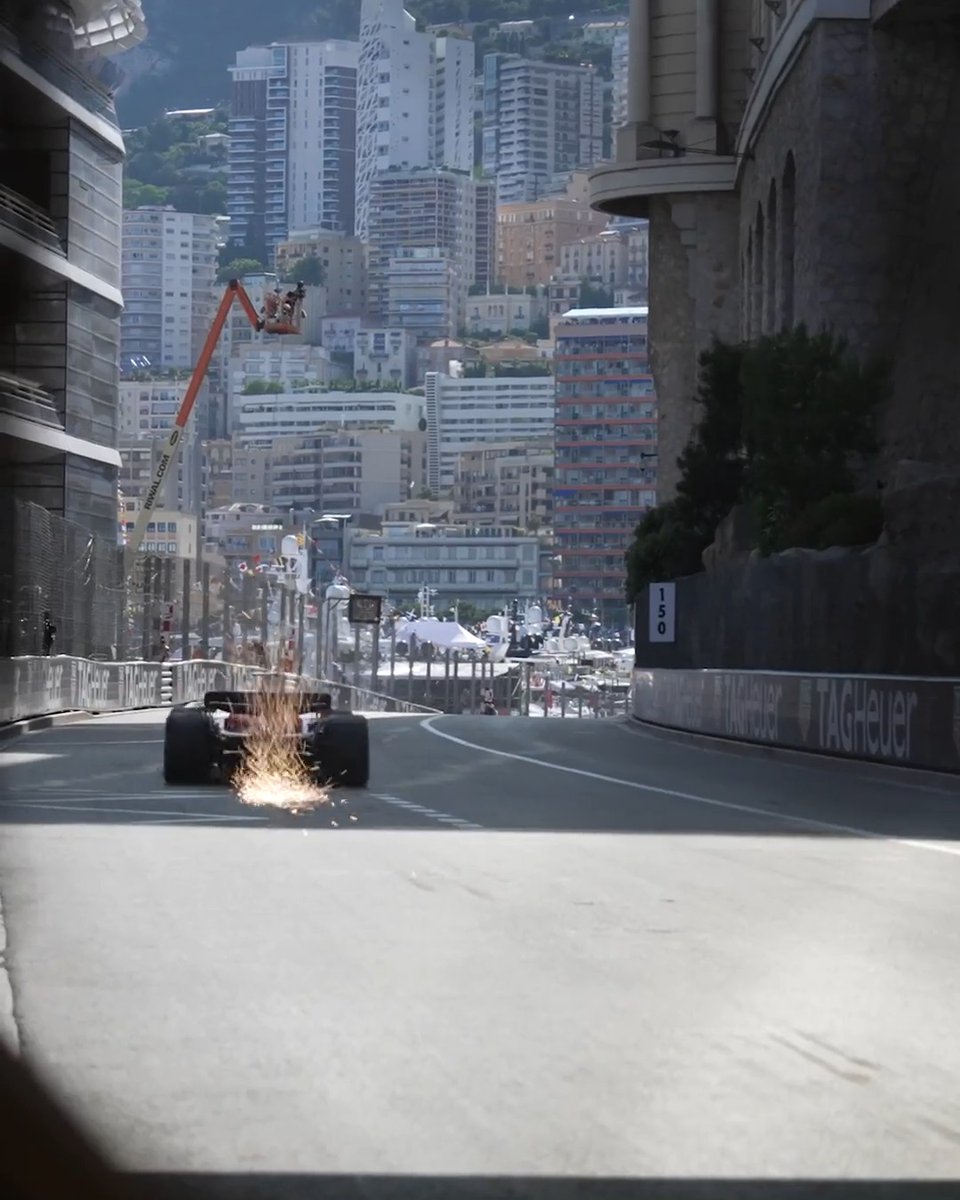 F1 cars ❤️ Monte Carlo It's a sight and a sound like no other in sport 🤩 #MonacoGP #F1