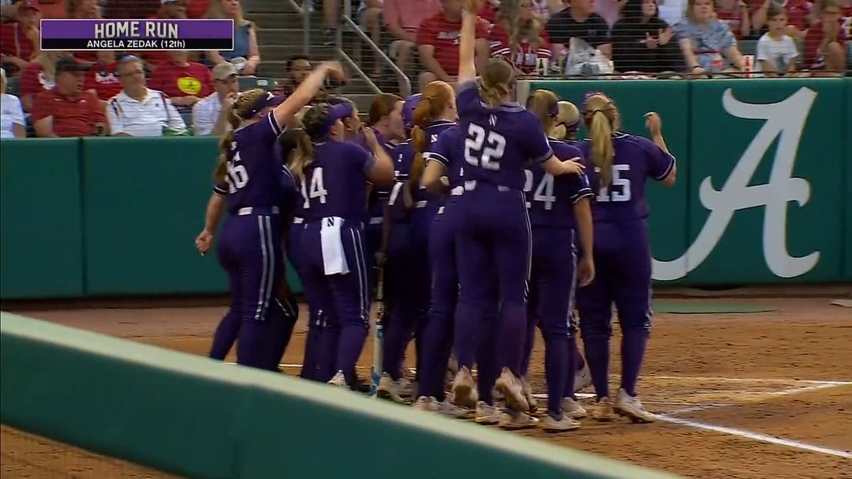 Z-💣‼️ #RoadToWCWS x 🎥 ESPNews / Northwestern Softball
