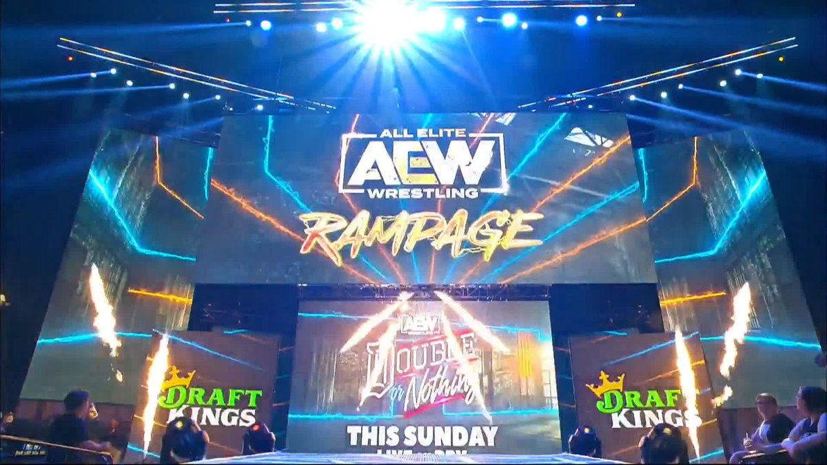 It’s Friday and you know what that means! #AEWRampage is on TNT RIGHT NOW and it’s the last stop before #AEWDoN this Sunday!