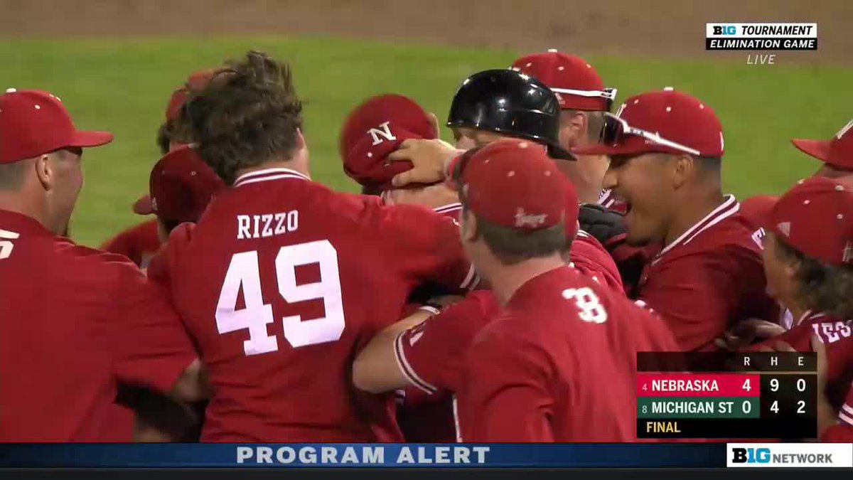 COMPLETE GAME SHUTOUT FOR WILL WALSH 🚨 Nebraska staying alive in the Big 10 tournament and will have a well rested bullpen tomorrow thanks to Wet Willy Walsh