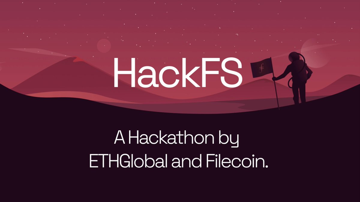 🚨 Only 4 days left to apply to #HackFS w/ Protocol Labs & ETHGlobal! The deadline to apply and contribute to building the next generation of web3 is on May 31st! Learn more about the virtual hackathon and register now: