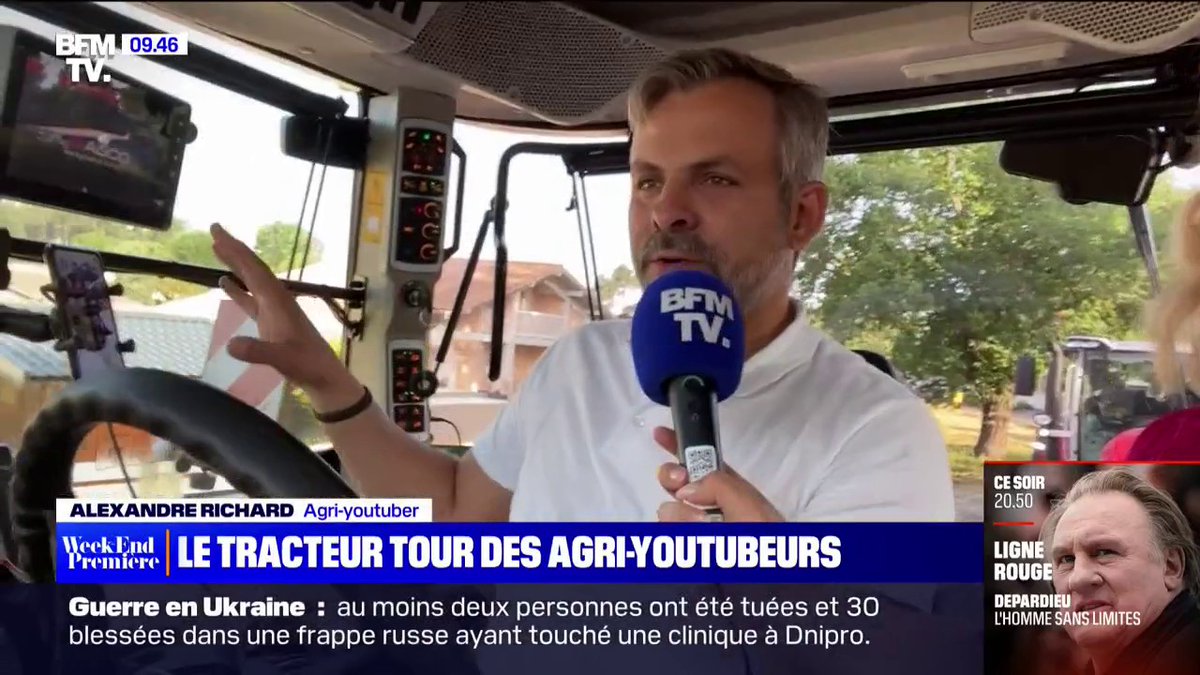 🚜 Tracteur Tour: les agri-YouTubeurs sillonnent les villages du sud-ouest de la France - Adélaïde Malavaud